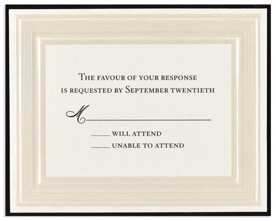 Monaco Opulance Response Cards